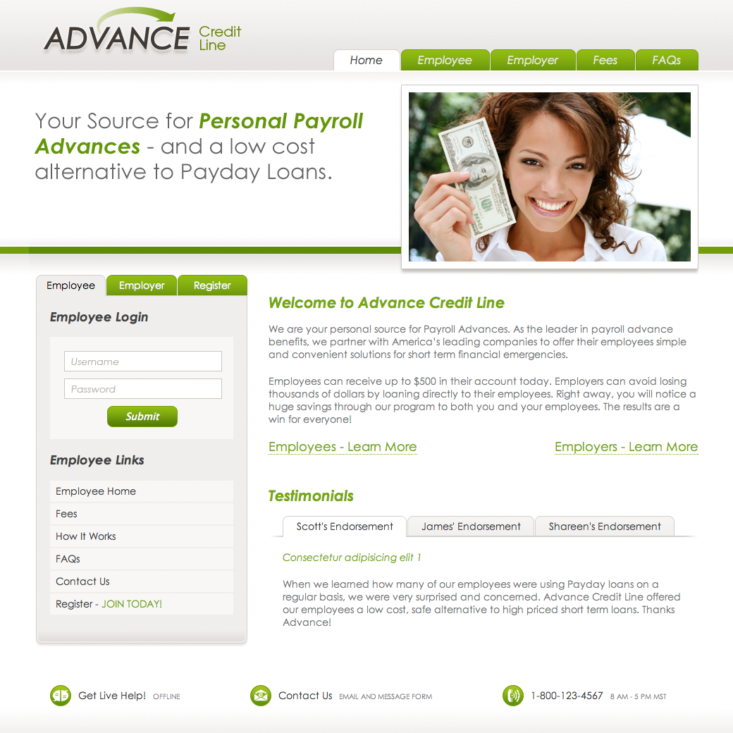 Advance Credit Line