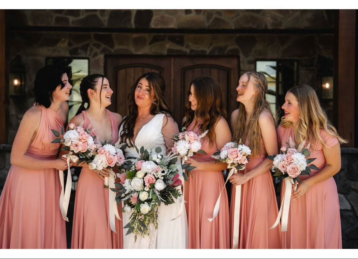 Custom Silk Floral Bridal Bouquet Wedding Floral Accessories