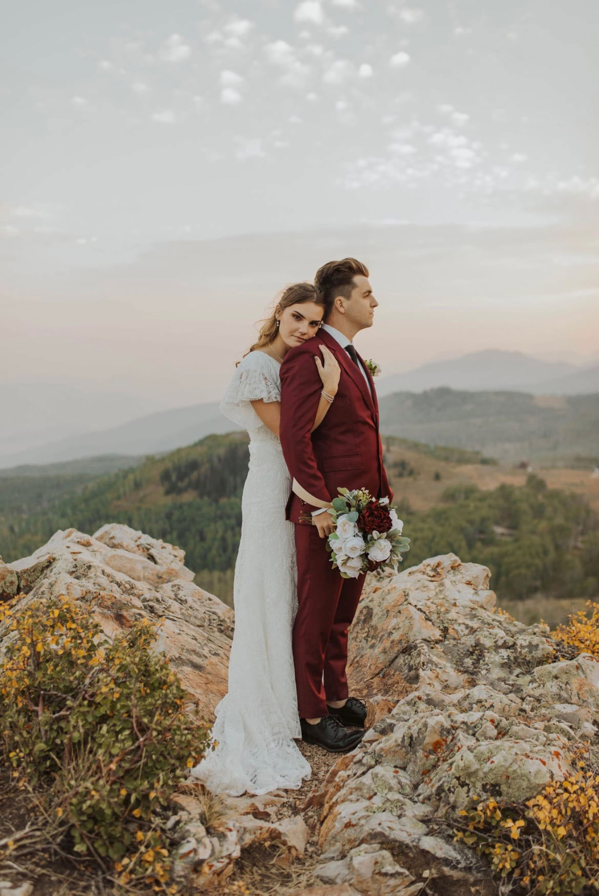 Custom Silk Floral Bridal Bouquet Wedding Floral Accessories