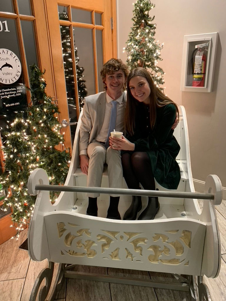 Reception featuring Winter Sleigh at Copper Creek Event Cnter in Springville, Utah